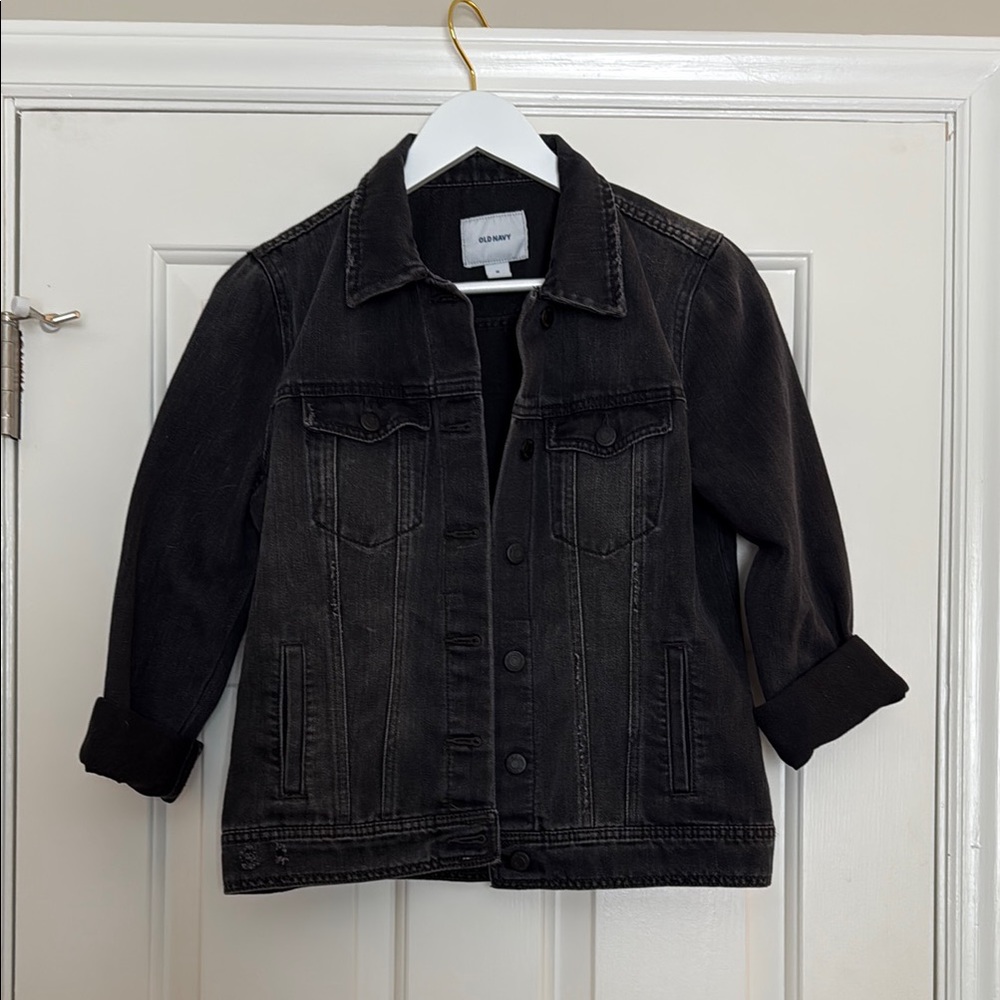 Perfect Condition - Old Navy Black Denim Jacket